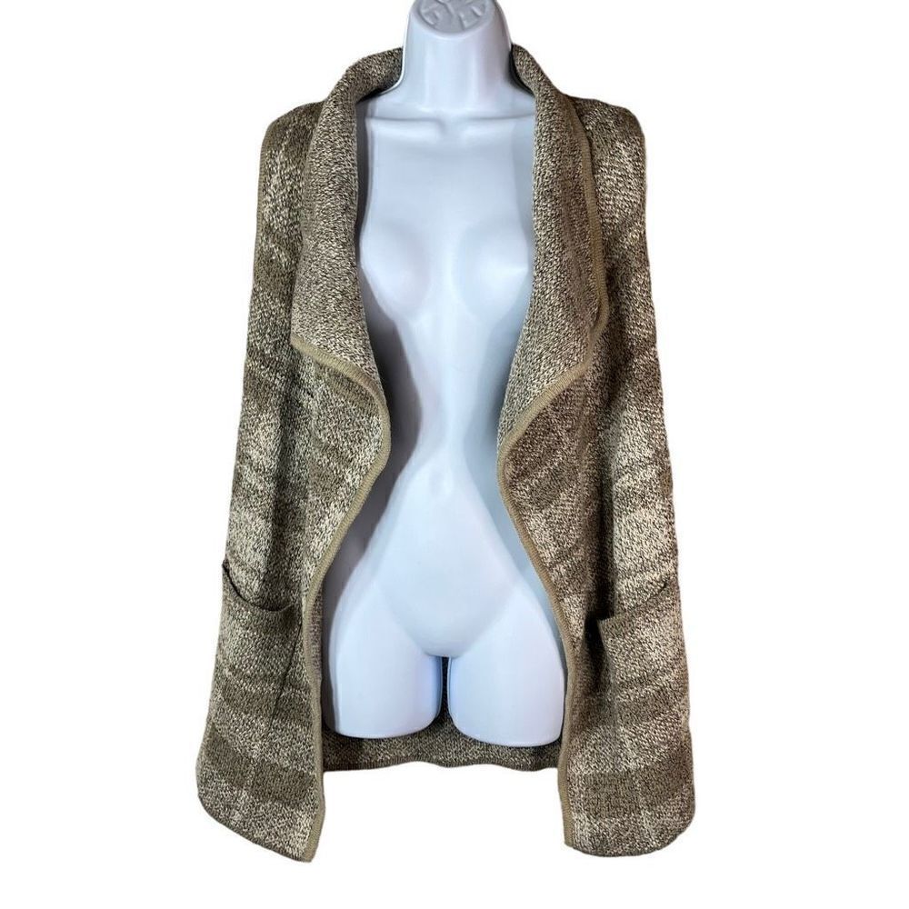 ‎Yaira Open Cardigan Sweater Vest Womens Size Medium